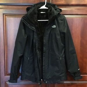The North Face 2 in 1 coat